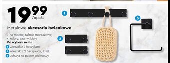 Biedronka Wieszak łazienkowy z 4 haczykami oferta