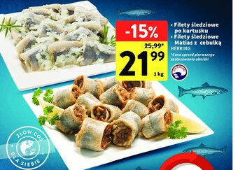 Intermarche Filety śledziowe po kartusku oferta