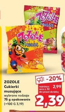 Kaufland Karmelki musujące orange & lemon oferta