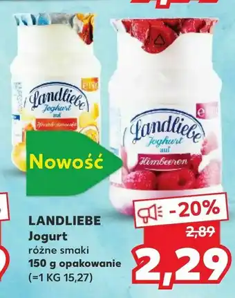 Kaufland LANDLIEBE Jogurt oferta