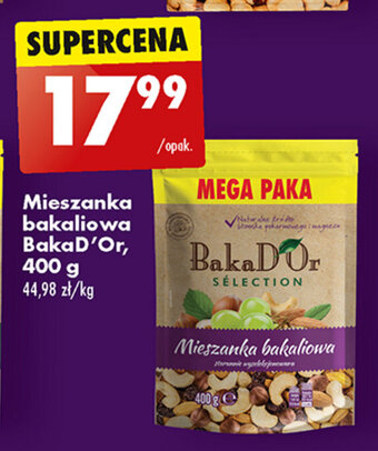 Biedronka Mieszanka bakaliowa Baka D'Or, 400 g oferta