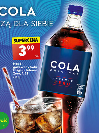 Biedronka Napój gazowany Cola Original Intense Zero  1,5 l oferta