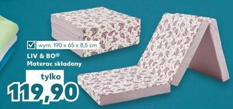 Kaufland LIV & BO® Materac składany oferta