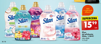 Biedronka Płyn do płukania Silan, 1,364 l oferta