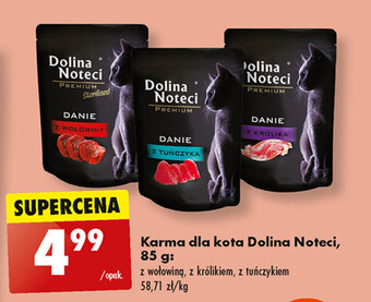 Biedronka Karma dla kota Dolina Noteci, 85 g oferta