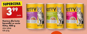 Biedronka Karma dla kota kawałki w sosie Kitty, 400 g oferta