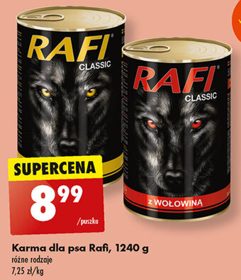 Biedronka Karma dla psa Rafi, 1240 g oferta