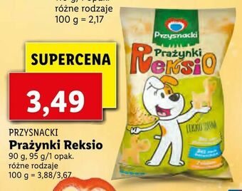 Lidl Prażynki Reksio oferta