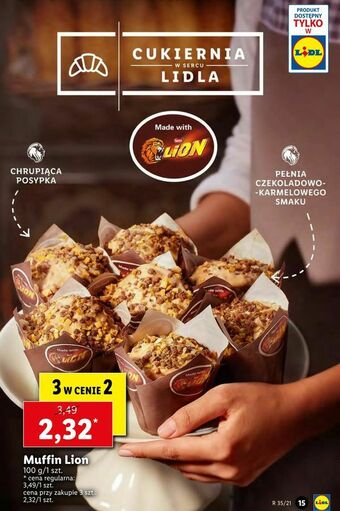 Lidl Muffin Lion oferta