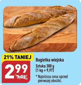 ALDI Bagietka wiejska 300 g oferta