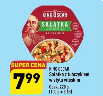 ALDI KING OSCAR Sałatka z tuńczykiem w stylu włoskim 220 g oferta