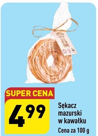 ALDI Sękacz mazurski w kawałku 100 g oferta