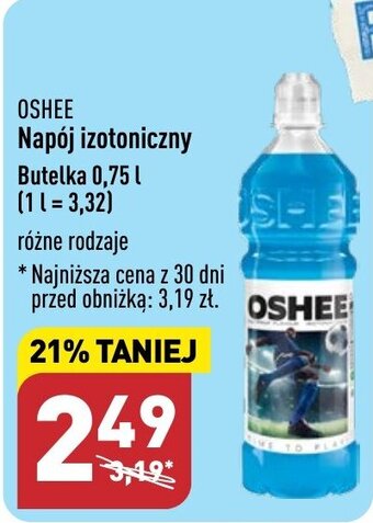 ALDI OSHEE Napój izotoniczny 0,75 l oferta