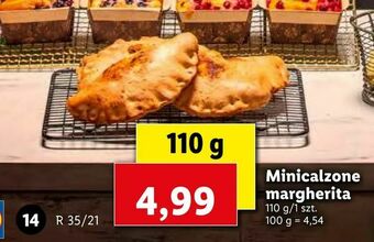 Lidl Minicalzone margherita oferta