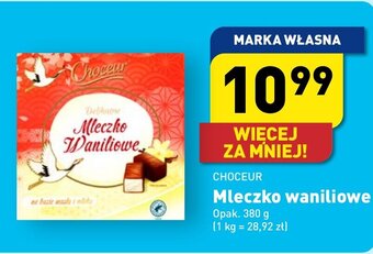 ALDI CHOCEUR Mleczko waniliowe 380 g oferta