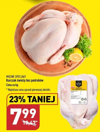 ALDI MIĘSNE SPECJAŁY Kurczak świeży bez podrobów 1 kg oferta
