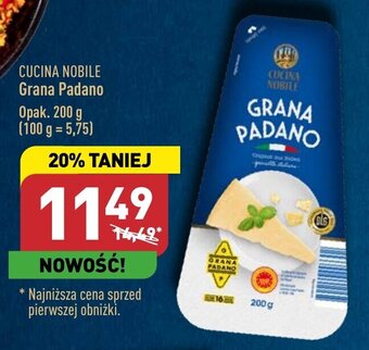 ALDI CUCINA NOBILE Grana Padano 200 g oferta