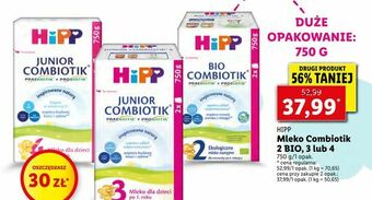 Lidl Mleko Combiotik 2 BIO, 3 lub 4 oferta