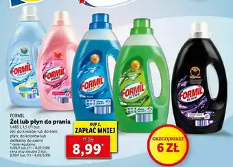 Lidl Żel lub płyn do prania oferta