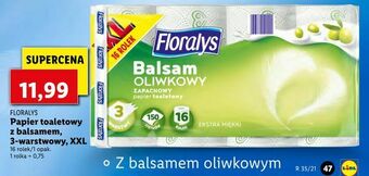 Lidl Papier toaletowy z balsamem, 3-warstwowy, XXL oferta