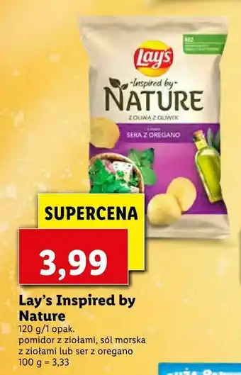 Lidl Lay's Inspired by Nature oferta