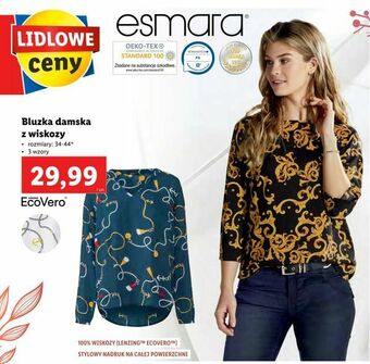Lidl Bluzka damska z wiskozy oferta