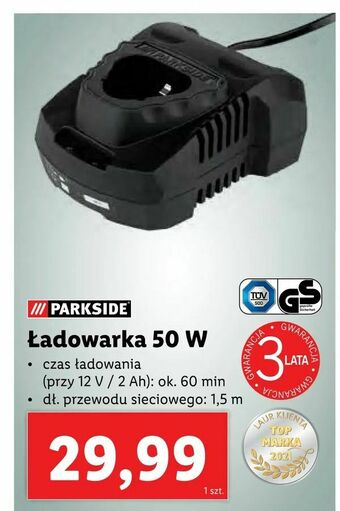 Lidl Ładowarka 50 W oferta