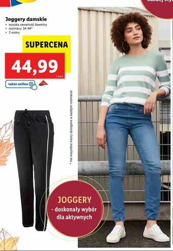 Lidl Joggery damskie oferta