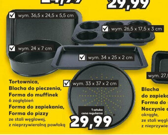 Kaufland Tortownica, Blacha do pieczenia, Forma do muffinek oferta