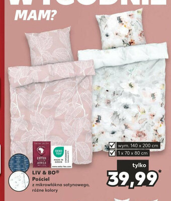 Kaufland LIV & BOⓇ Pościel oferta