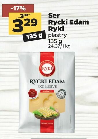 Netto Ser Rycki Edam Ryki oferta