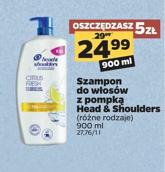 Netto Szampon do włosów z pompką Head & Shoulders oferta