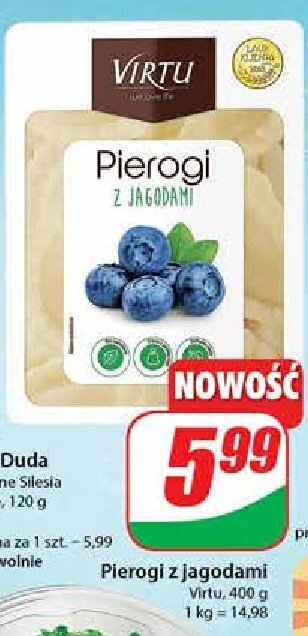 Dino Pierogi z jagodami oferta