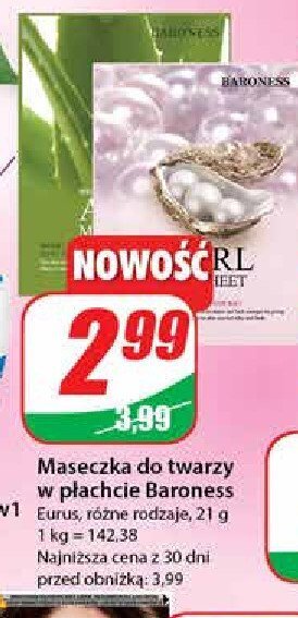 Maska w płachcie aloe