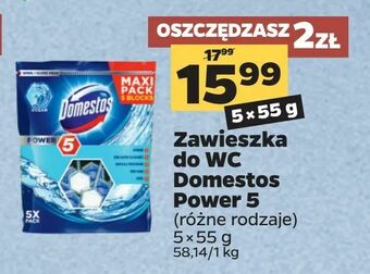 Netto Zawieszka do WC Domestos Power 5 oferta