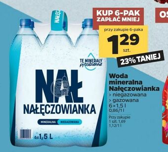Netto Woda mineralna Nałęczowianka oferta