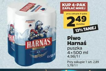 Netto Piwo Harnaś oferta