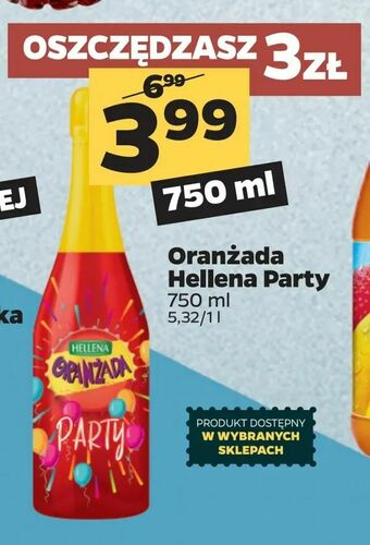 Netto Oranżada Hellena Party oferta