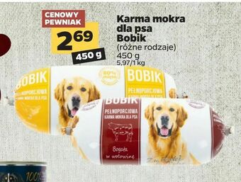 Netto Karma mokra dla psa Bobik oferta