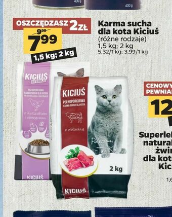 Netto Karma sucha dla kota Kiciuś oferta