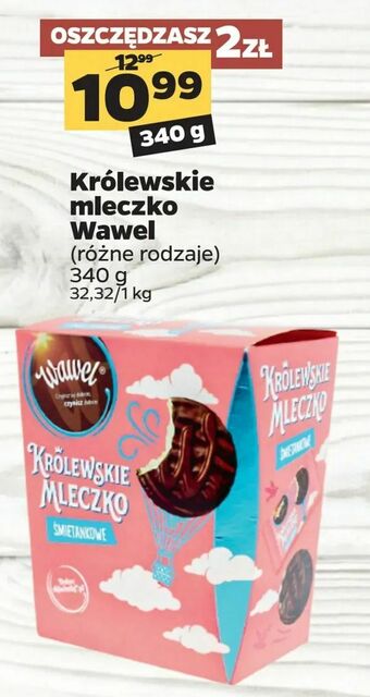 Netto Królewskie mleczko Wawel oferta