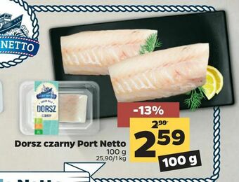 Netto Dorsz czarny Port Netto oferta