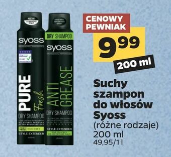 Netto Suchy szampon do włosów Syoss oferta