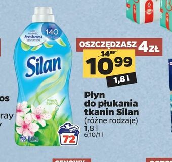 Netto Płyn do płukania tkanin Silan oferta