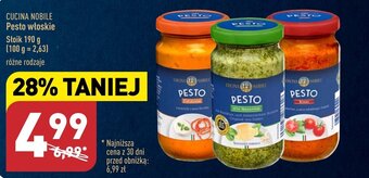 ALDI CUCINA NOBILE Pesto włoskie 190 g oferta