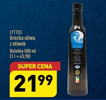 ALDI LYTTOS Grecka oliwa z oliwek 500ml oferta