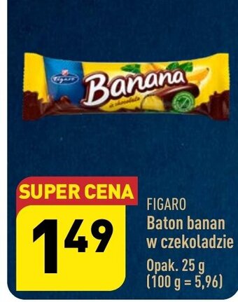 ALDI FIGARO Baton banan w czekoladzie 25 g oferta