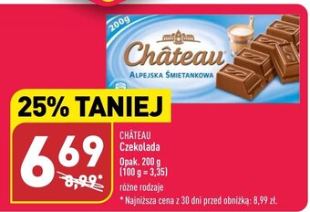 ALDI CHÂTEAU Czekolada 200g oferta