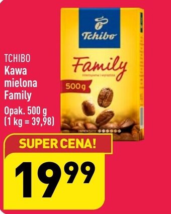 ALDI TCHIBO Kawa mielona Family 500g oferta
