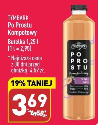 ALDI TYMBARK Po prostu Kompotowy 1,25l oferta